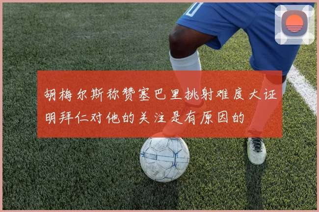 胡梅尔斯称赞塞巴里挑射难度大证明拜仁对他的关注是有原因的
