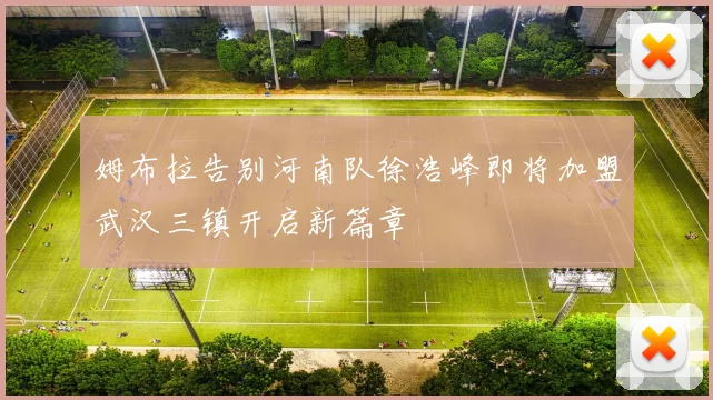 姆布拉告别河南队徐浩峰即将加盟武汉三镇开启新篇章